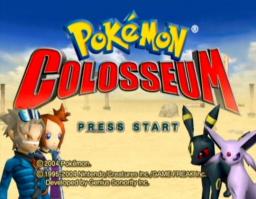 Pokemon Colosseum Title Screen